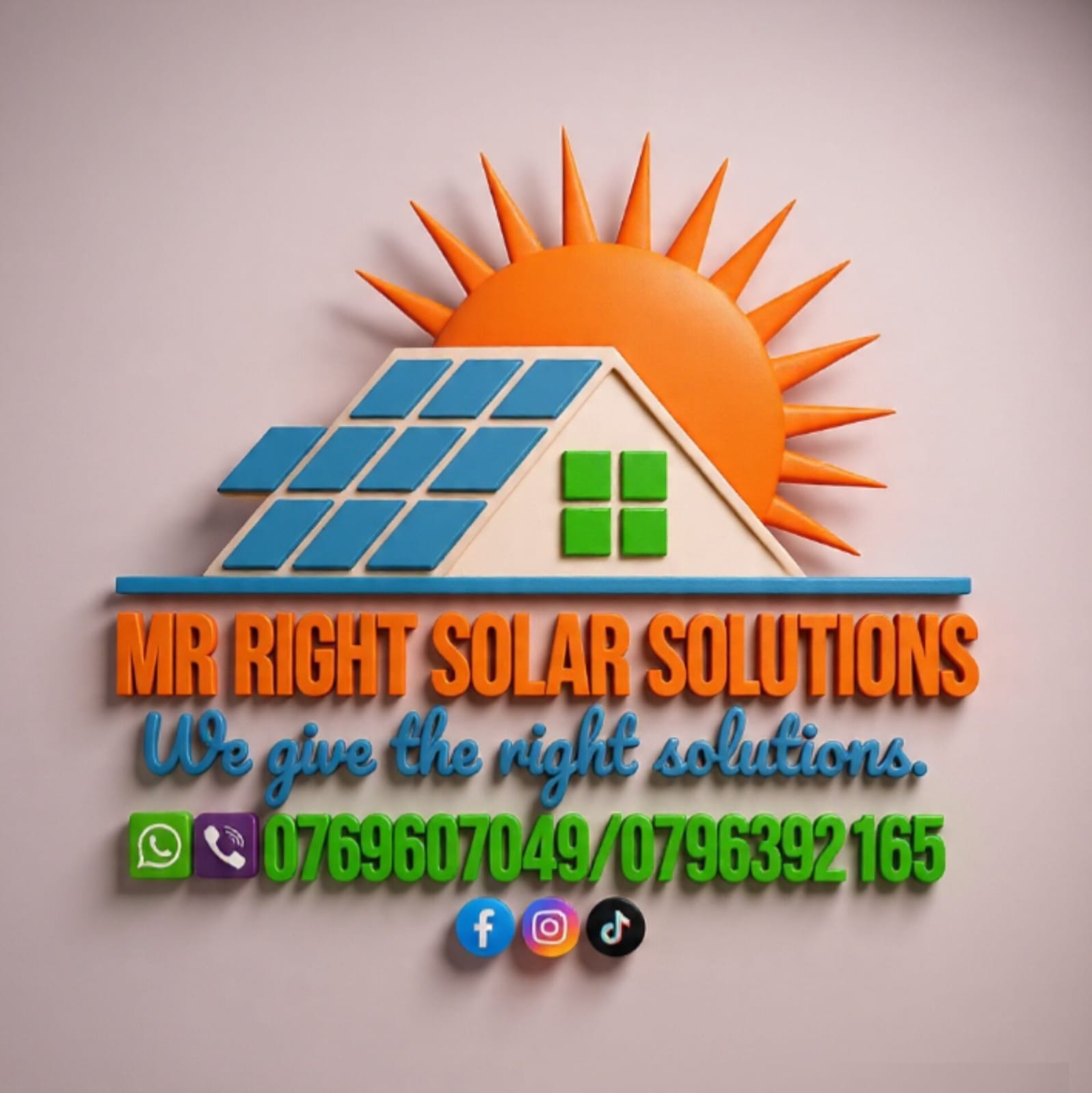 Mr Right Solar Solutions logo